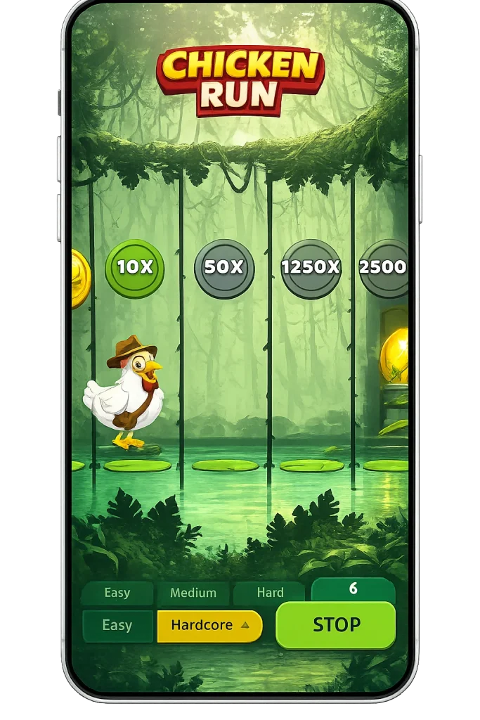 Chicken Run am Handy