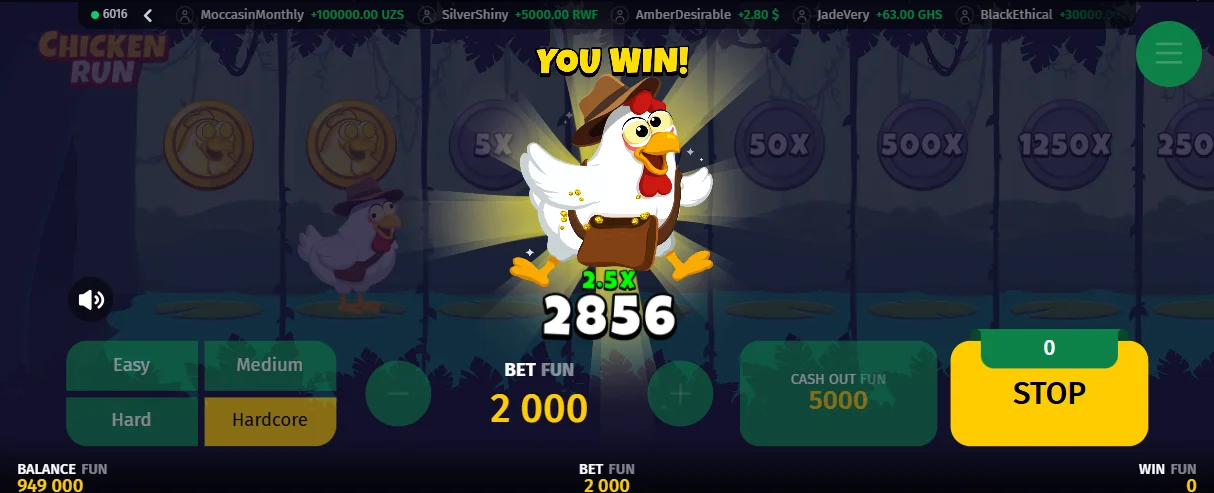 Chicken Run Demo Spel
