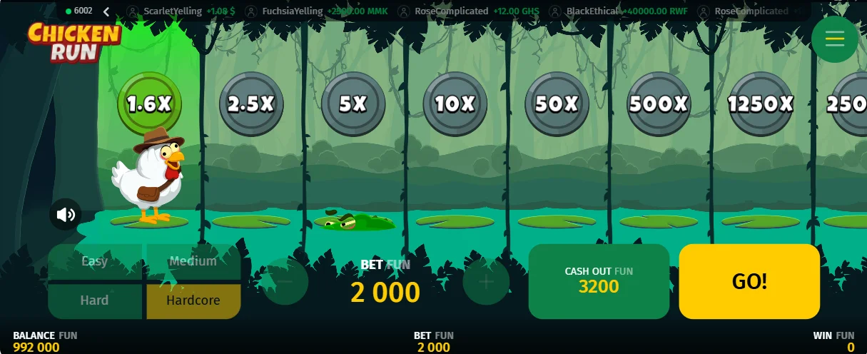 Chicken Run Spel