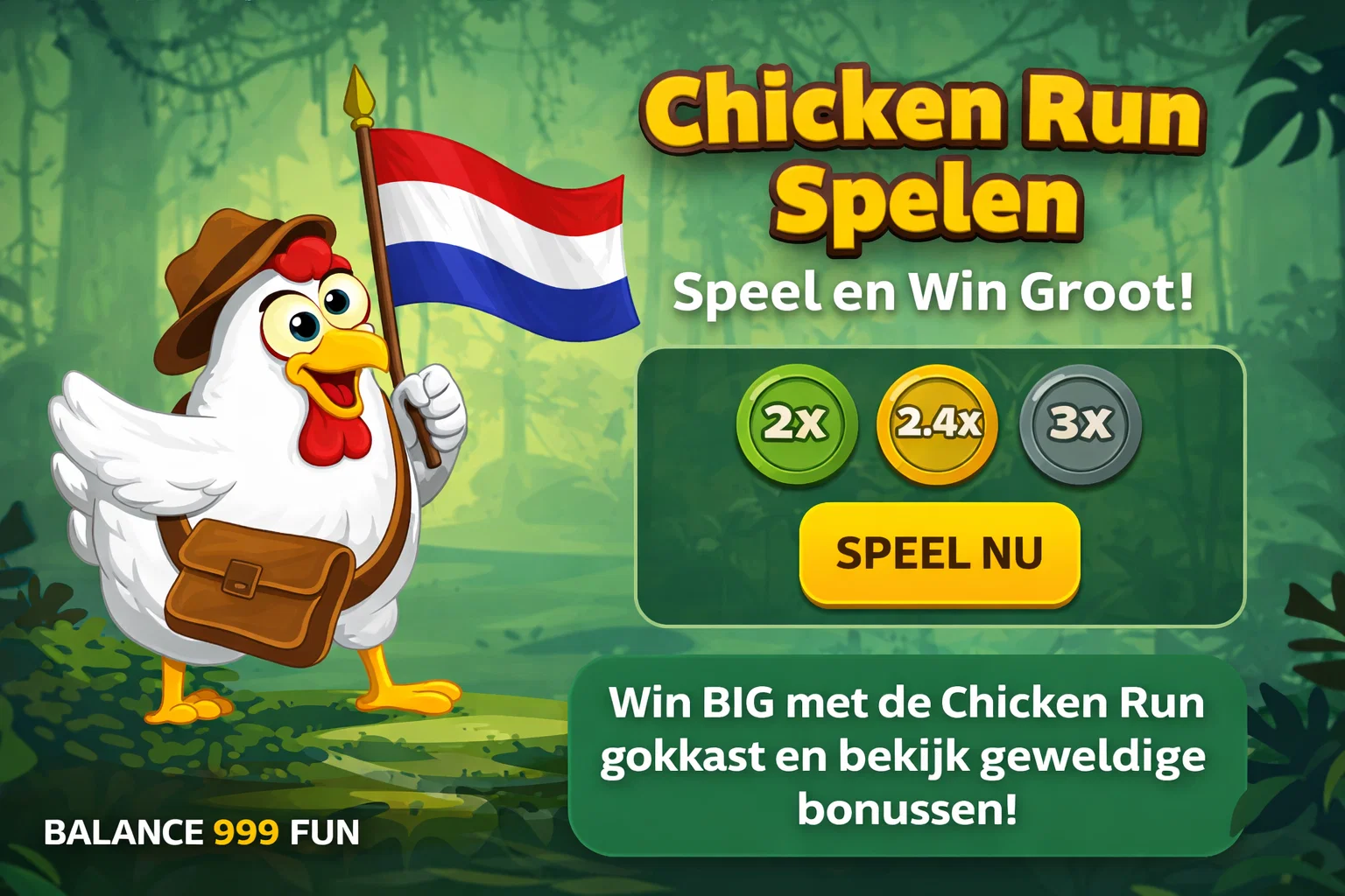 Chicken Run Spiel Demo