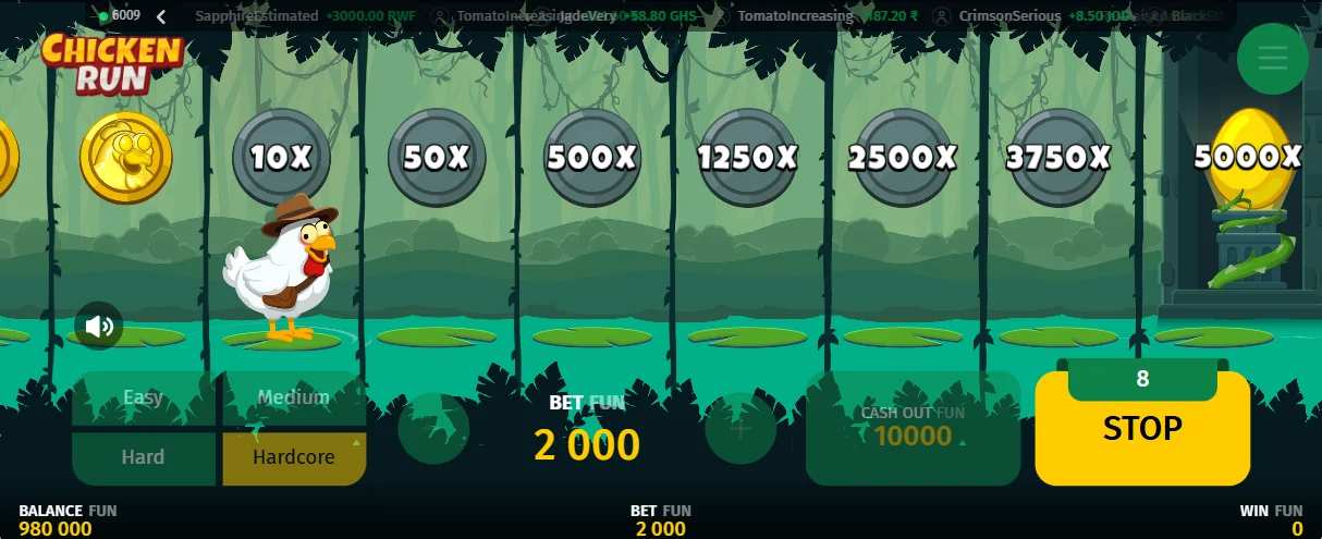 Demo Spel Chicken Run